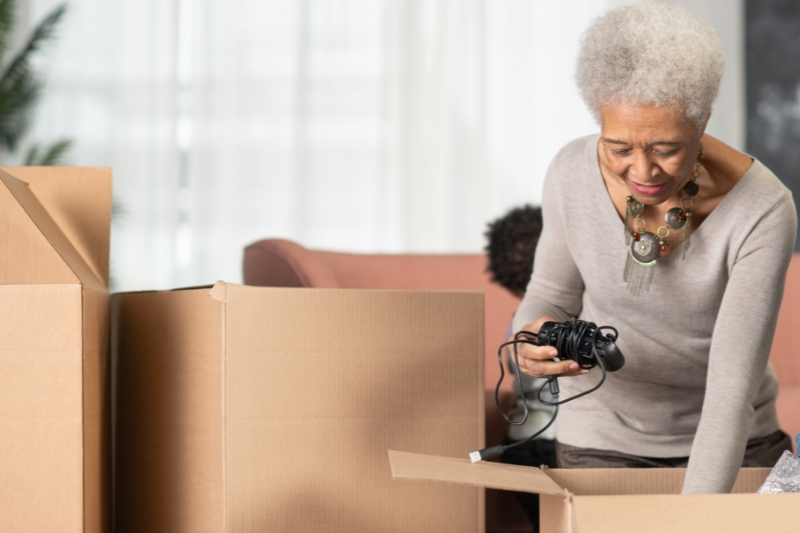 mudanza con personas mayores